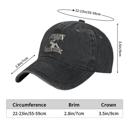 Hold On Tight Spider Monkey Twilight Unisex Style Baseball Caps