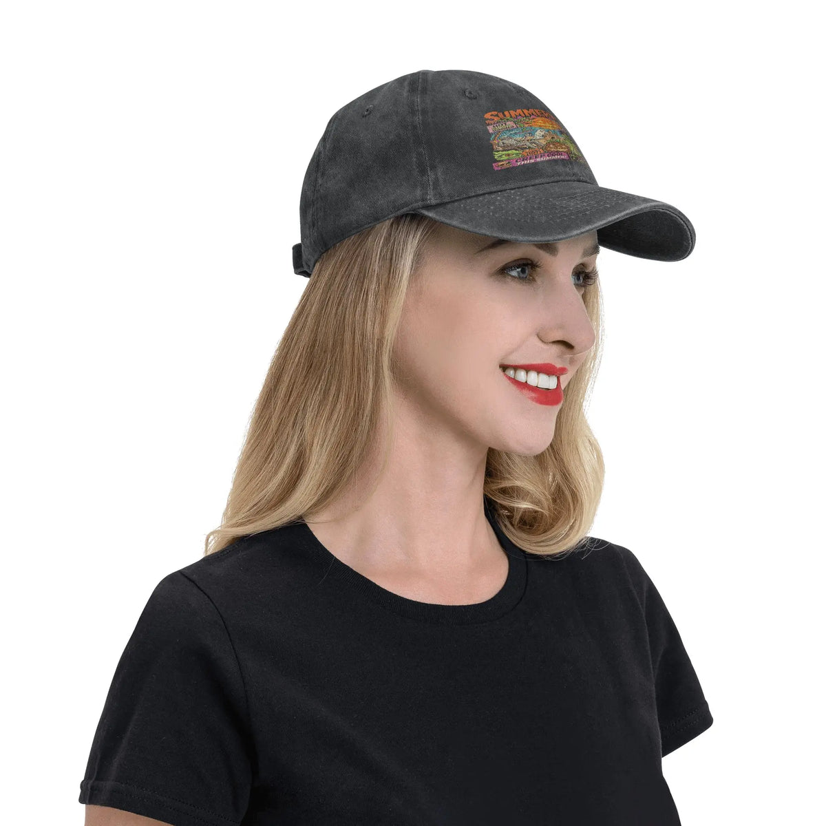 Ghoul Summer Monster Waves Creep Cap Baseball Cap