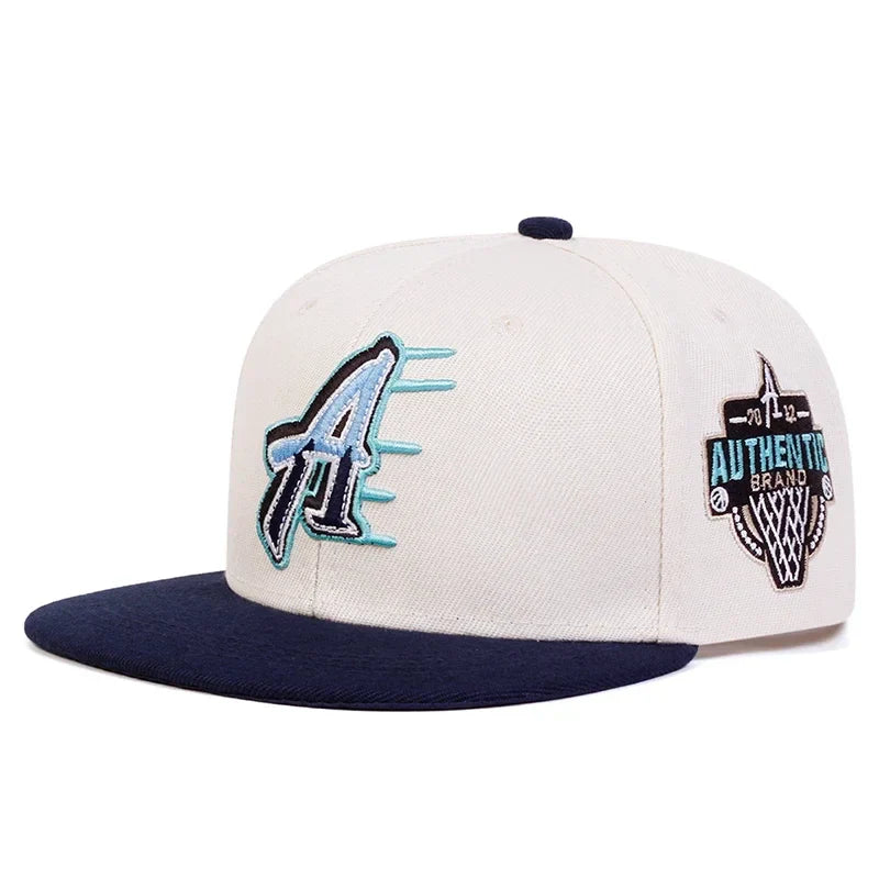 Unisex A Letter Embroidery Hip-hop Hats
