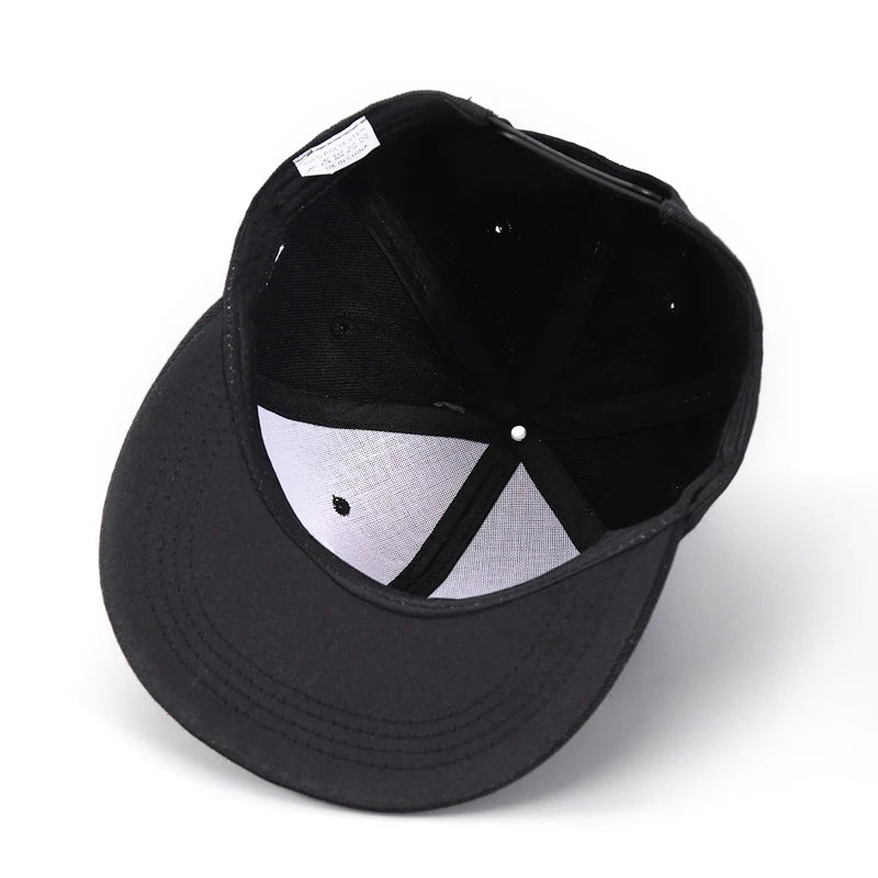 Letter X 3D Embroidered Flat-Brimmed Hat, Hip-Hop Street Dance Hat