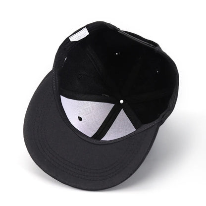 Letter X 3D Embroidered Flat-Brimmed Hat, Hip-Hop Street Dance Hat