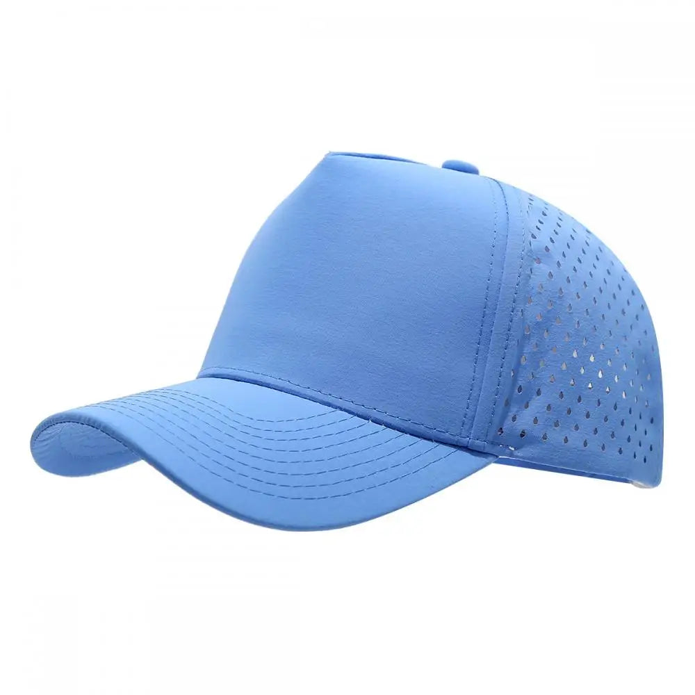 New Five-Ply Laser Perforated Cap Breathable Sports Baseball Cap