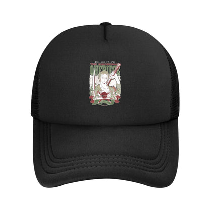 Zoro One-Pieces Flag Mesh Baseball Caps