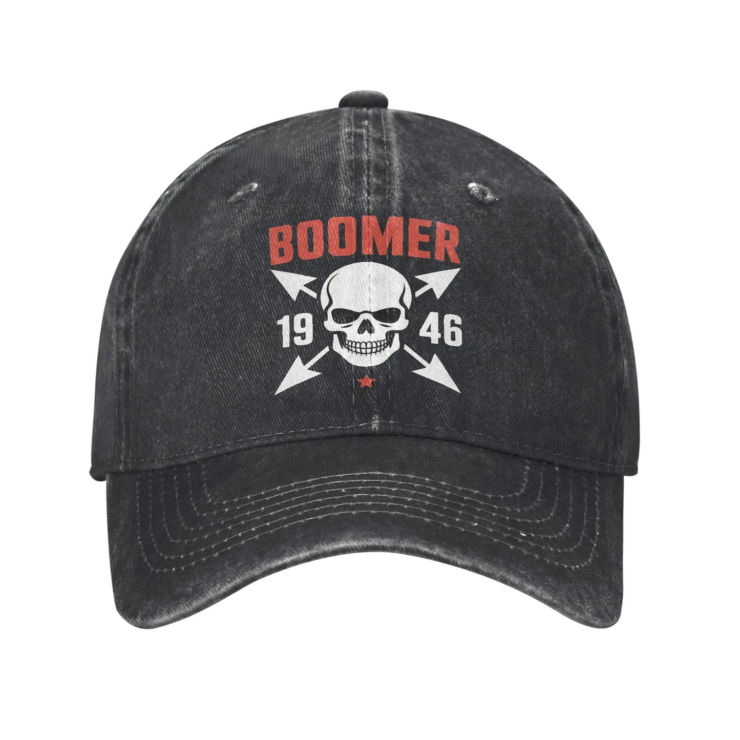 Boomer 1946 Before All You Sissie were Born Skull Casual Baseball Cap
