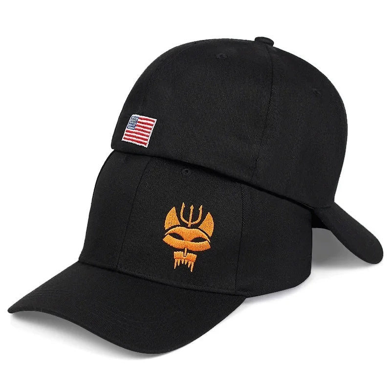 Fashion Men Hip Hop Hat Back Sealed Cotton Baseball Cap
