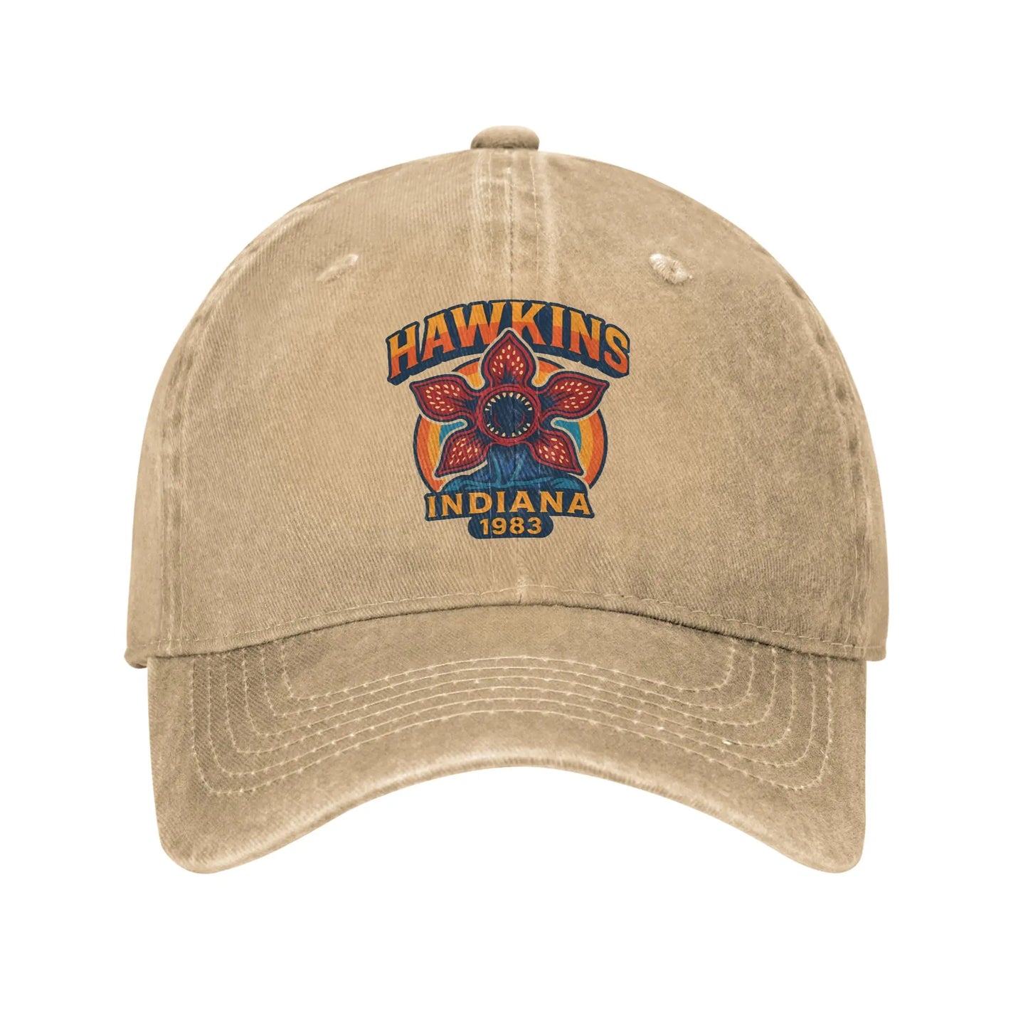 Hawkins Indiana 1983  Demogorgon Summer Stylish Trucker Hat Baseball Caps