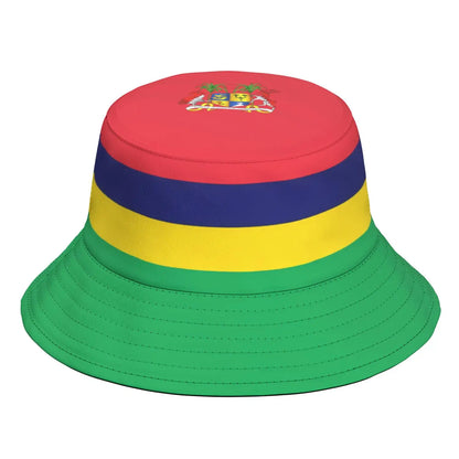 Mauritius Fisherman Hats Free Custom Made Name Team Logo Bucket Cap