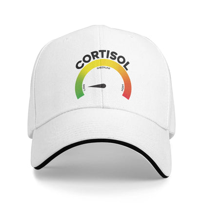 Low Cortisol Levels V Baseball Caps