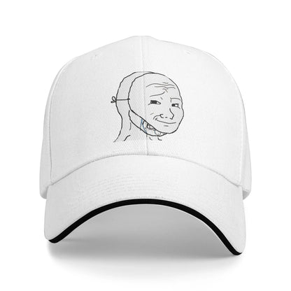Chud Foid Funny Matching Soyjak Soy Wojak Soyboy Internet Meme Baseball Cap