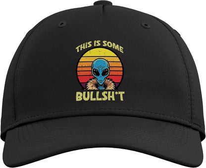 Alien Jacket This Is Some Bull Funny UFO Space Baseball Cap