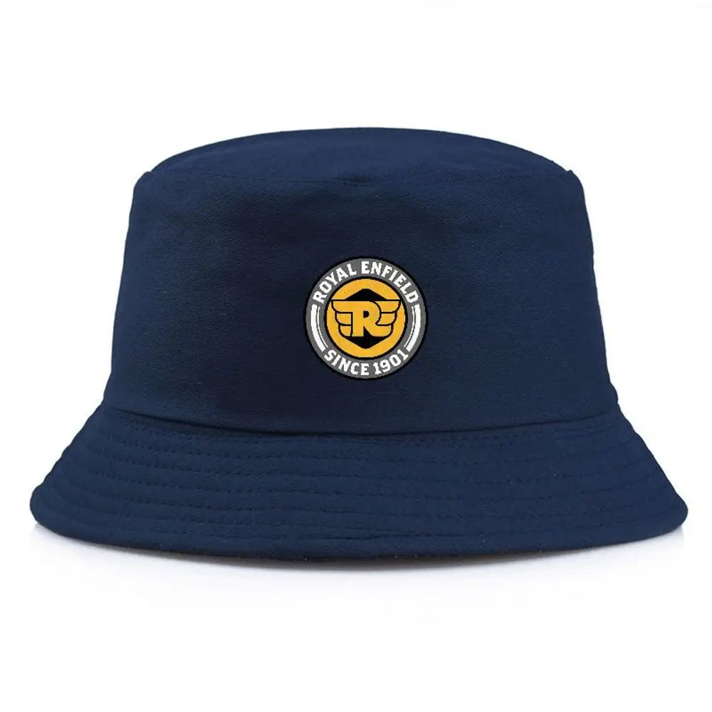 Royal Enfield Summer Bucket Hat Cotton Fisherman Hats For Men Women