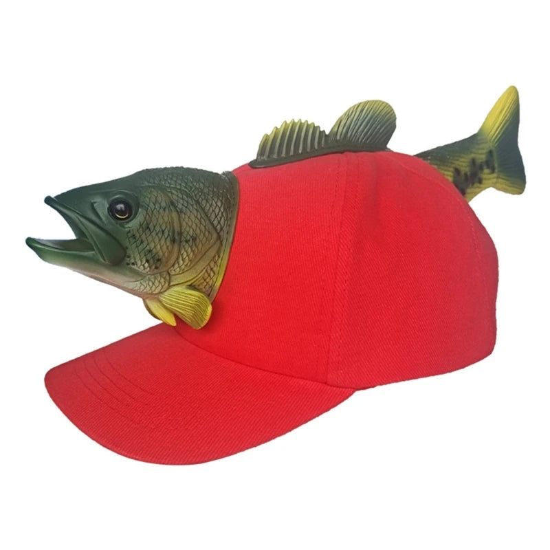 Novelty Fish Baseball Hat Birthday Party Creative Fish Hat