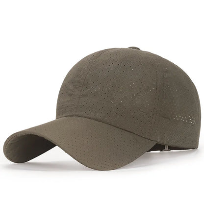 Wholesale Men Women Summer Baseball Cap Quick Drying Hats Unisex