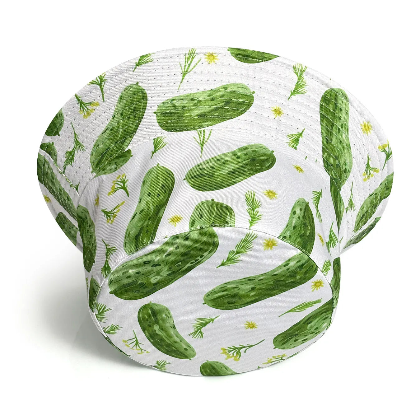 New Cucumber Pattern Printed Fisherman's Hat Bucket Hat