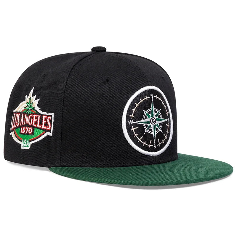 Unisex Los Angeles Embroidery Hip-hop Hats Spring Snapback Caps