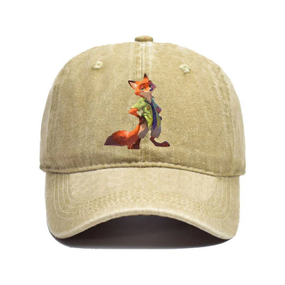 Cartoon Zootopia Three-toedSloth Baseball Cap