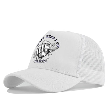 New Fashion Spring Summer Printed Mesh Breathable Baseball Cap
