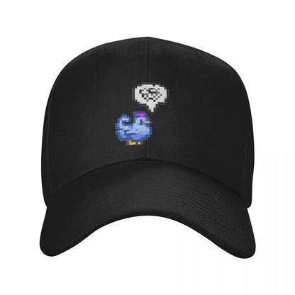2026 Grumpy Blue Chicken Stardew Valley Baseball Cap