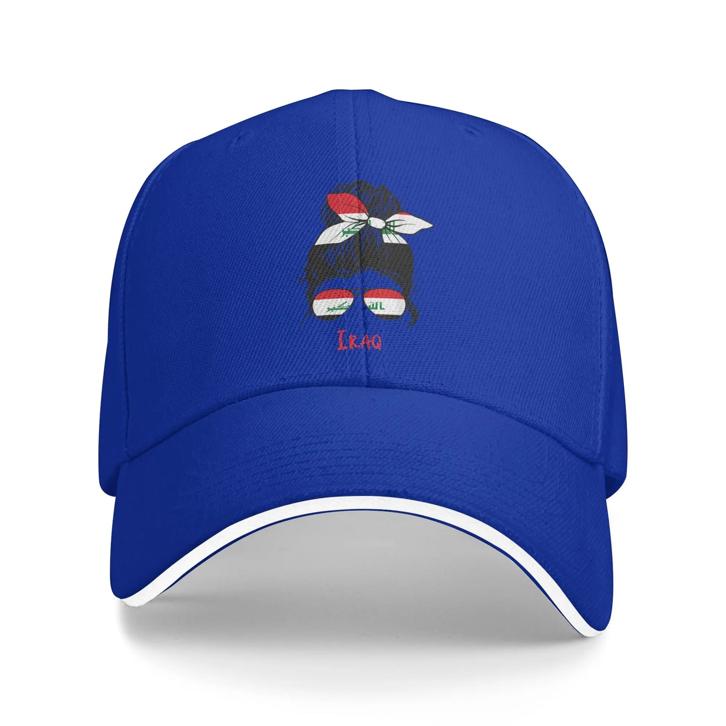 Men's Women's Iraqi Girl Iraq Girl Iraq Woman Flag Baseball Cap