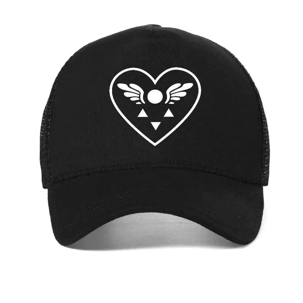 Spamton Deltarune Game Novelty Mesh Baseball Cap
