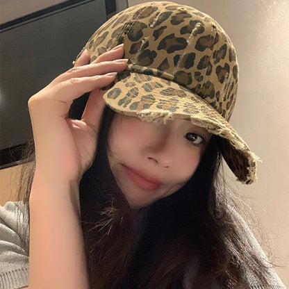 Trendy Unisex Leopard Print Baseball Cap