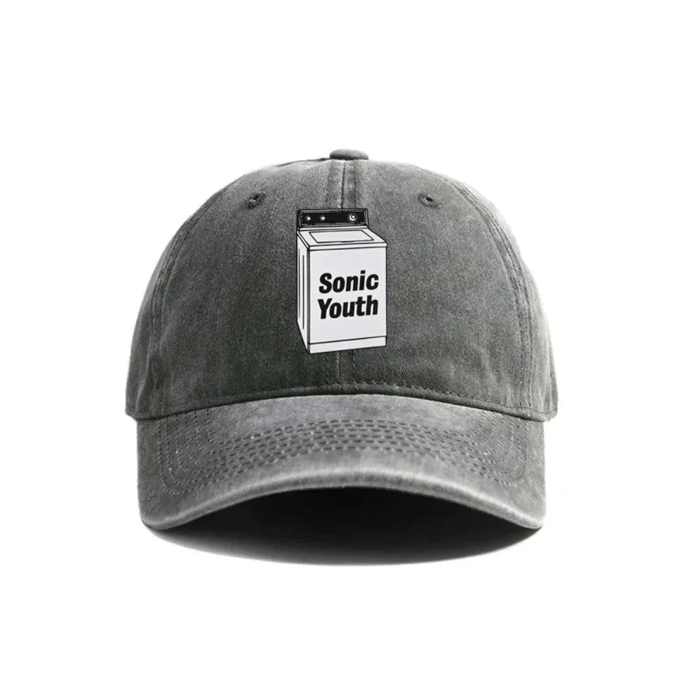Sonic Youth Baseball Caps Distressed Hats Cap Men Women