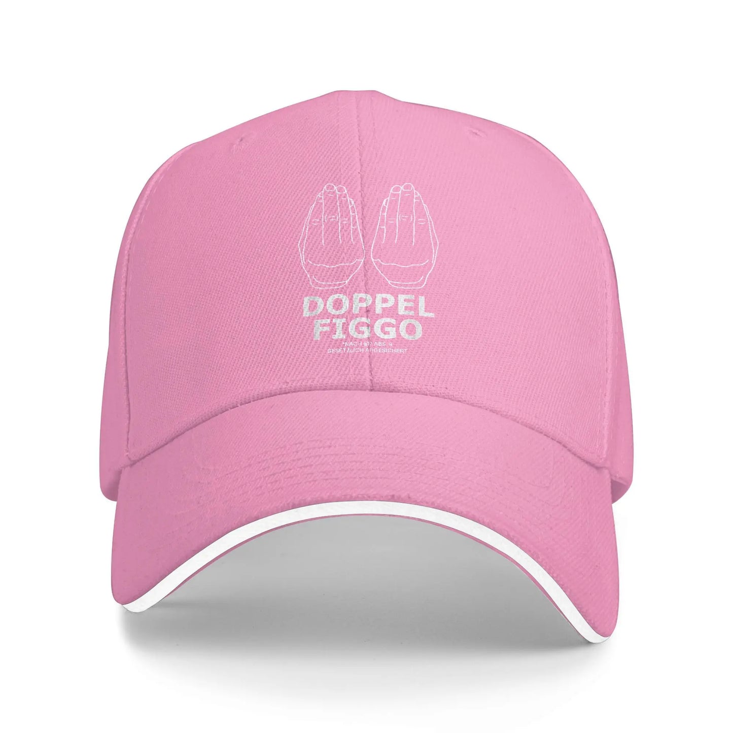Doppel Figgo Ficko gesetzlich abgesichert Baseball Cap