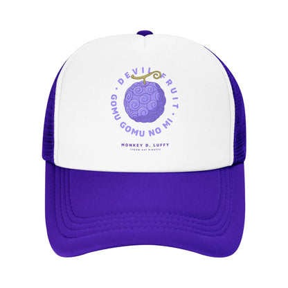 Devil Fruit Gomu Gomu Mesh Baseball Caps