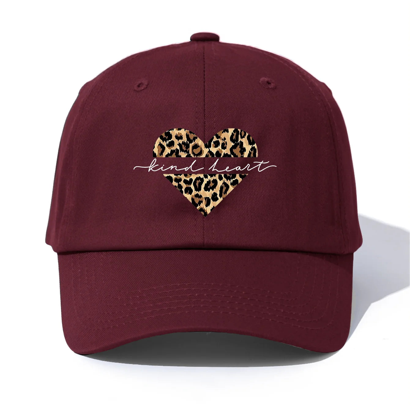 KIND HEART Print Baseball Cap For Adults