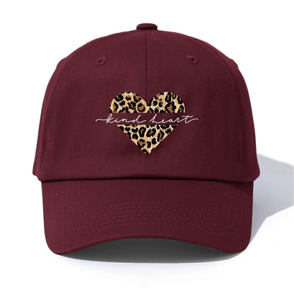 KIND HEART Print Baseball Cap For Adults