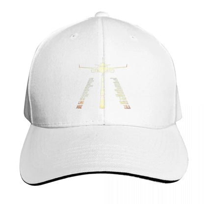 Airplane Airstrip Phonetic Alphabet Cap Baseball Caps