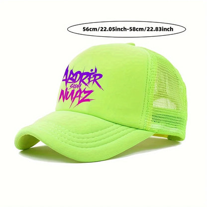 Fashionable Letter Printed Multifunctional Baseball Cap