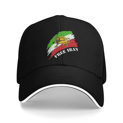 Iranian Shirt Make Iran Great Again Emblem Of Iran MIGA Running Hats Baseball Caps