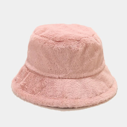 Cozy Faux Fur Bucket Hats