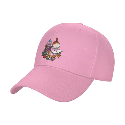 Moomings Life in Moominvalley Stained Glass Style Baseball Cap