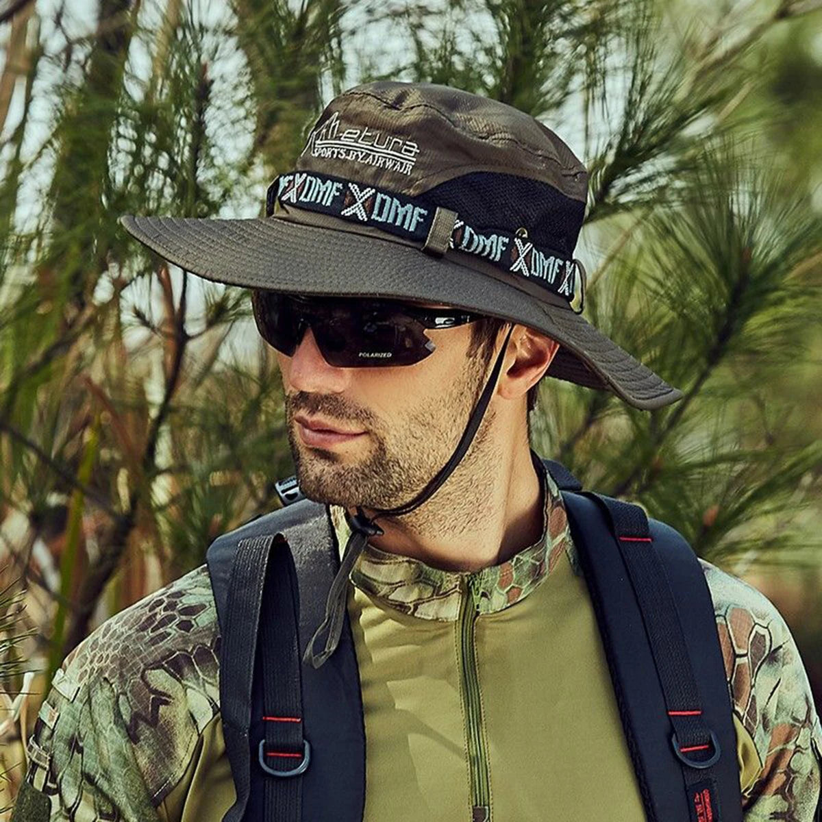 Outdoor Sport Man Fisherman Hat, Suitable For Outdoor Travel, Outdoor Fishing