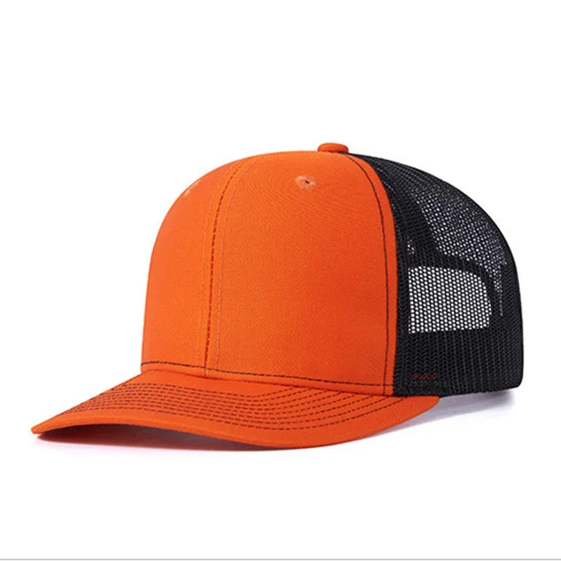Hot Sale Unisex Snapback Cap for Men Women Slight Curved Brim Style Trucker Hat