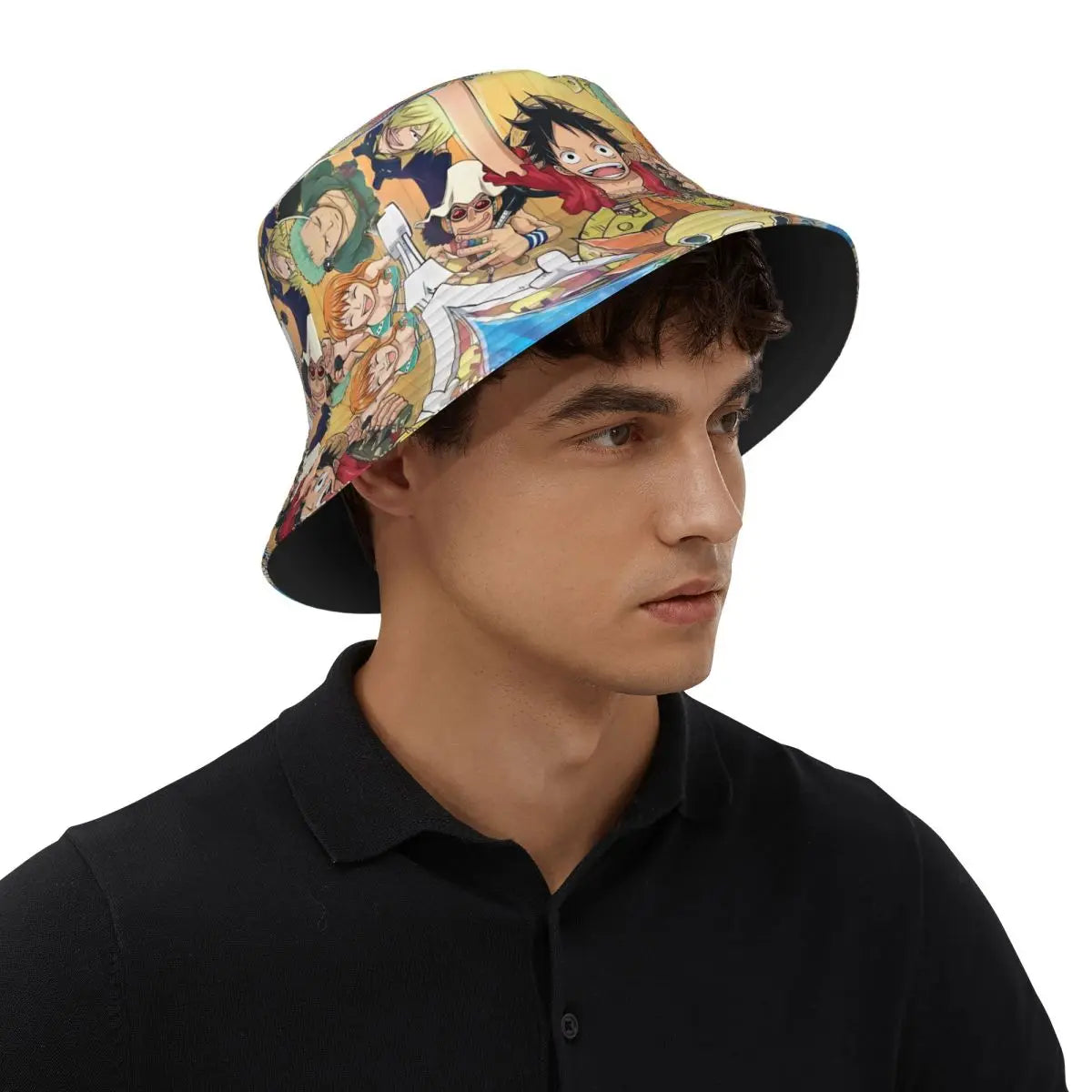 One Piece Bucket Hat Luffy Zoro Sanji