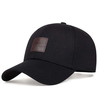 Unisex NEW York Leather Label Snapback Baseball Caps Spring And Autumn