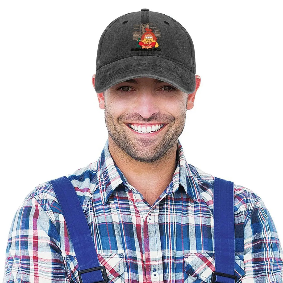 Future Boy Conan Anime - Inspired, 'Future Boy Conan' Manga Design Washed Baseball Cap