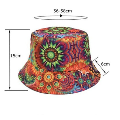Fashion Floral Print Bucket Hat