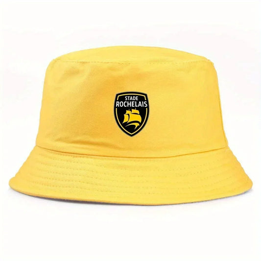 Stade Rochelais Rugby Logo Bucket Hat Cap For Men & Women