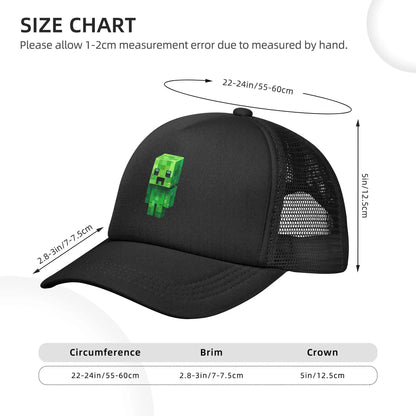 Cute Baby Creepers Mesh Baseball Cap