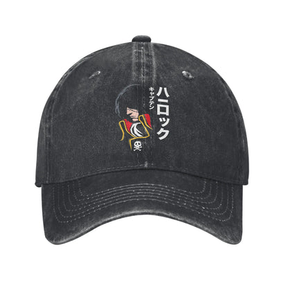 Space Pirate Captain Harlock Albator Baseball Cap