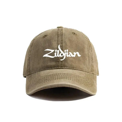 Zildjian Baseball Caps Distressed Hats Cap Men Women