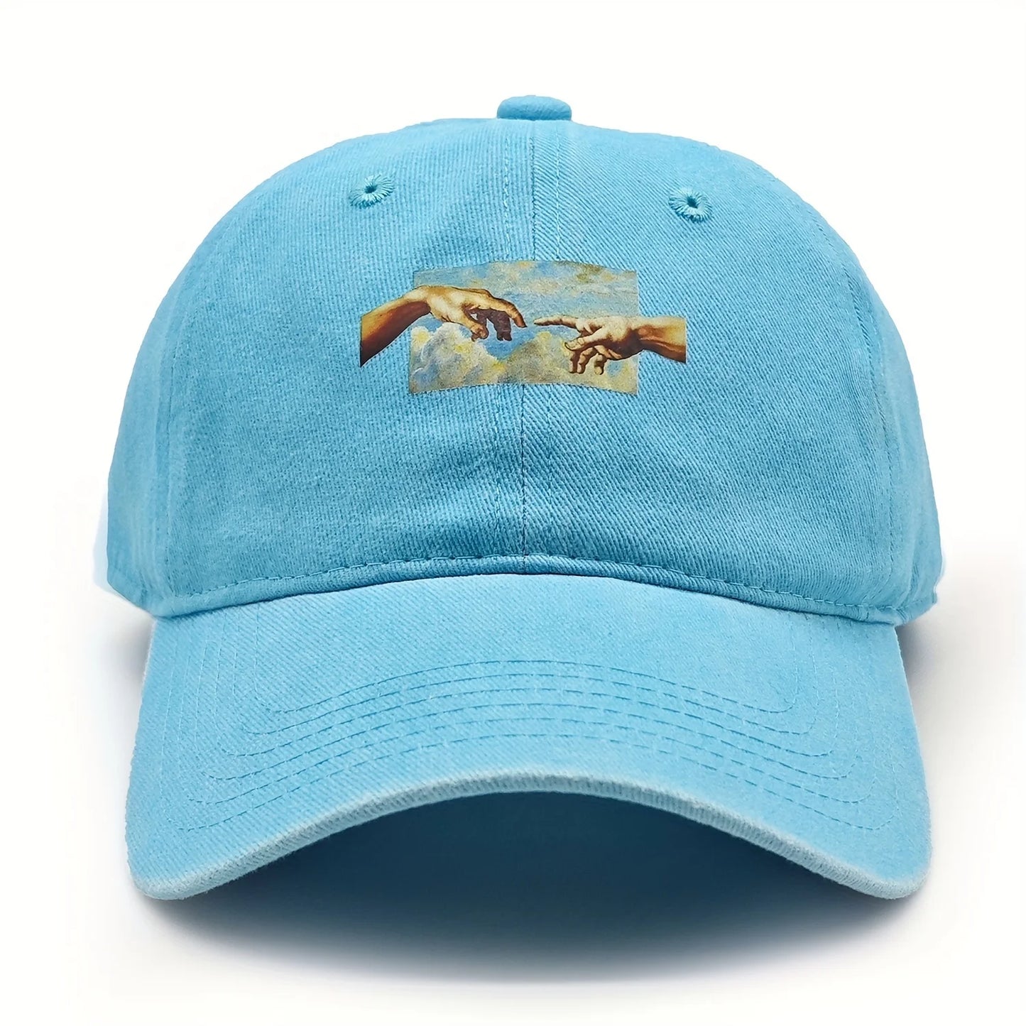 Vintage Printed Baseball Cap For Both Men And Women