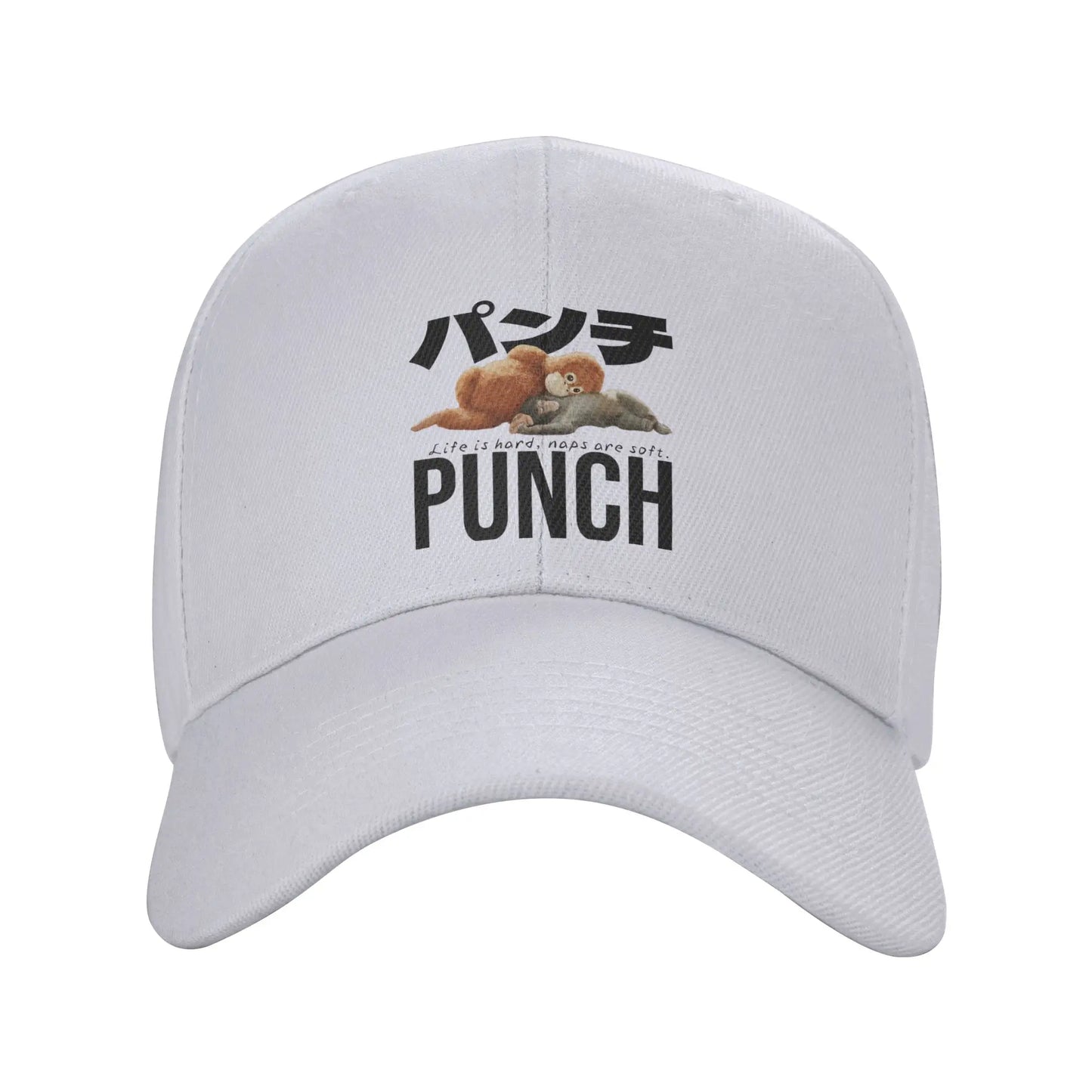 Sad Monkey Punch Meme With An Orange Toy Cap Baseball Cap For Men Women