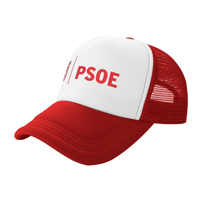PSOE Logo Pedro Sanchez Mesh Baseball Hat