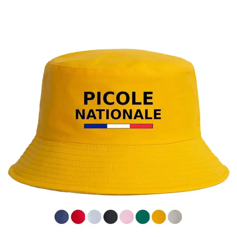 Summer Picole Nationale Bob Man Reversible Bucket Hat Men Women
