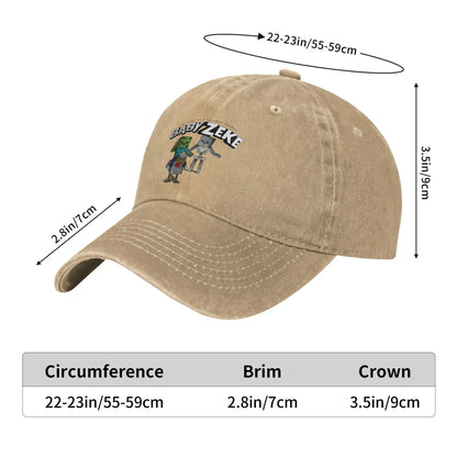 Summer Chicken Jockey Zombie Funny Baseball Cap